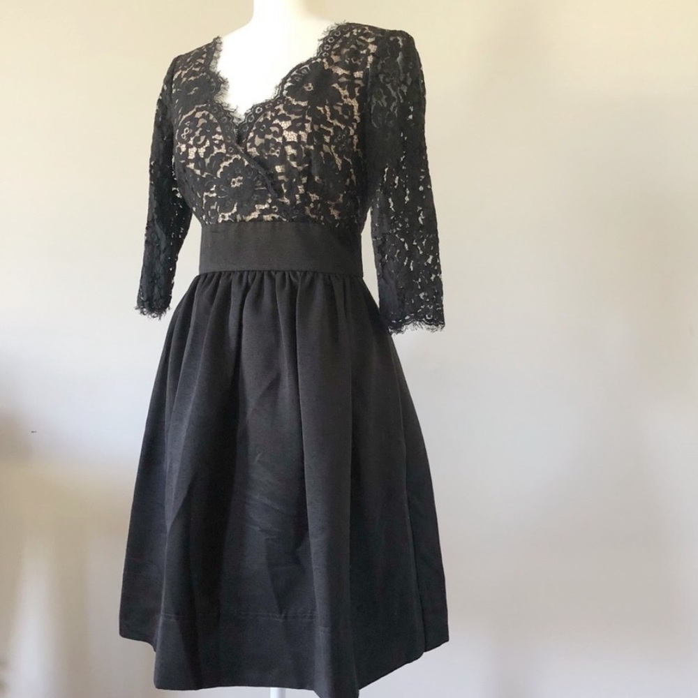 Brand new Eliza J lace V fit and flare- size 8